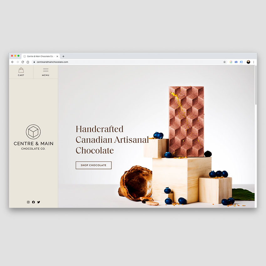 Centre & Main Chocolate - Handcrafted Canadian Artisanal Chocolate